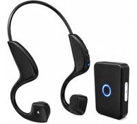 Amplificateur de son à conduction osseuse Bluetooth Oreille Ouverte Design 22 g Léger Amplification du Son Personnel Batterie 10 Heures