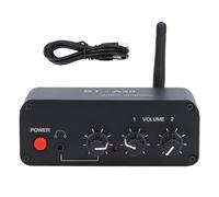 Amplificateur de Son Bluetooth 5.2, préamplificateur Double OP à Gain de 20dB avec Interface 3.5mm pour Haut-Parleur Platine DC5-12V