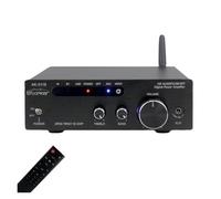 Amplificateur de son TPA3116 D2 100W, Mini HiFi stéréo classe D, Bluetooth, Woofer, Tweeter, Home cinéma(American plug)