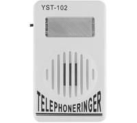 Amplificateur de sonnerie téléphonique - SVATV - Volume réglable 60-110 dB - Lumière stroboscopique