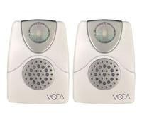 Amplificateur de Sonnerie téléphonique VOCA RA01 (2 pièces), Amplification jusqu'à 105 DB avec Notification Lumineuse LED pour téléphones Fixes, Montage Mural