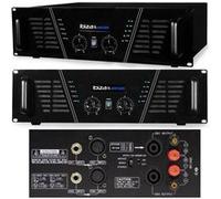 Ibiza Sound AMP2000 amplificateur audio 2.0 canaux Spectacle/Scène Noir