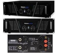 Ibiza Sound AMP2000 amplificateur audio 2.0 canaux Spectacle/Scène Noir
