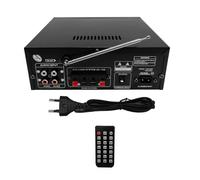 Amplificateur de voiture AK55 110-240 V, puissance maximale de 900 W, 2 canaux 70 W + 70 W, Bluetooth, lecteur de musique Hi-Fi