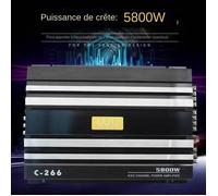 Amplificateur de voiture amplificateur audio de voiture haute puissance C 266 amplificateur Push up subwoofer set Horn