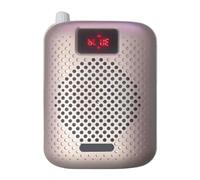 Amplificateur de Voix, Amplificateur Vocal, Haut-parleur Mégaphone, Microphone For L'enseignement, Guide Touristique, Promotion Des Ventes(Pink)