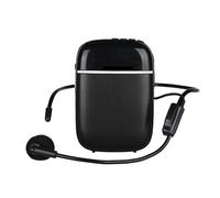 Amplificateur de Voix, Mini amplificateur vocal Bluetooth HIFI Portable T2, for l'enseignement, Microphone sans fil, haut-parleur