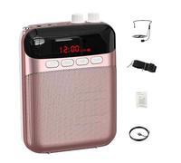 Amplificateur de voix personnel pour enseignants : mini haut-parleur rechargeable, formation | Audio sans fil compact, amplificateur de batterie durable pour réunions et séminair