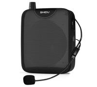 Amplificateur de Voix Portable Microphone Système de sonorisation 15W Batterie Rechargeable 2000mah amplificateur Voix Puissant pour Enseignants, Formation, réunion, Guide Touristique