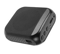 Amplificateur de Voix Portable Noir 5w, 32gb, pour Enseignants | Usage Simple en Formation et Prise de Parole, Sortie ≥70 Db, Autonomie 8 Heures, Portée 10 Mètres