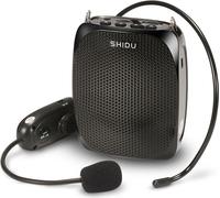 Amplificateur de voix sans fil SHIDU 10 Watts-Noir