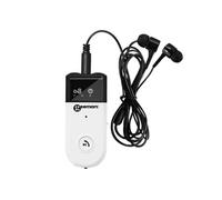 Amplificateur d'écoute Bluetooth avec Collier Magnétique Autonomie 8H Blanc