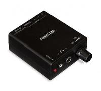 Amplificateur d'écouteurs avec contrôle du volume Fonestar FDA-1A, avec voyants lumineux, taille 64 x 30 x 30 x 97 mm