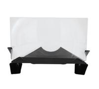 Amplificateur D'éCran De TéLéPhone Portable D1 12 Pouces, Protection Oculaire De Projection Haute DéFinition, Support 9d Noir