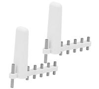 Amplificateur d'extension de Signal de télécommande amplificateur de portée d'antenne Yagi amélioré pour Drones Hubsan Zino Pro Plus ZINO1 Plastique Blanc Alliage d'aluminium