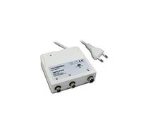 METRONIC Amplificateur d'intérieur FM/VHF/UHF à réglage de Gain 30 DB avec Filtre 4G - Blanc - Metronic 332176