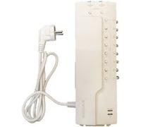 Amplificateur distributeur 2 entrées TNT et DAB (FM) 8 sorties TV gain 18 dB G