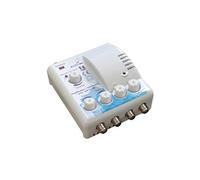 Amplificateur distributeur intérieur 4 sorties F UHF Tonna 402664 - Filtre LTE 700 4G 5G, Gain 22 x 4 dB, réglable avec mesureur LED