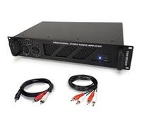 Amplificateur DJ Ibiza Sound AMP300-MKII de sonorisation - 2 x 240W + câblages