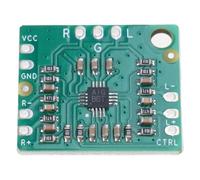 Amplificateur d'oreille à extrémité unique équilibrée entrée 2,5-5,5 V