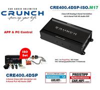Crunch Amplificateur CRE400.4DSP-ISO.M17 – DSP plug-and-play – compatible avec Mazda