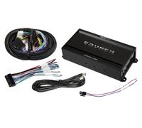 CRUNCH CRE400.4DSP-ISO - Amplificateur 4 canaux Classe A/B 6 canaux 32 bits DSP Bluetooth Plug & Play