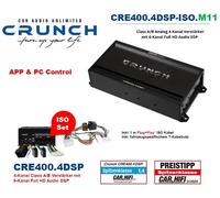 Amplificateur DSP Plug & Play Crunch CRE400.4DSP-ISO.M11 compatible avec Nissan