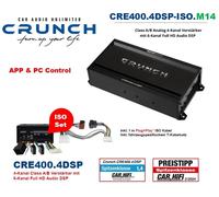 Amplificateur DSP Crunch CRE400.4DSP-ISO.M14 compatible avec Hyundai Matrix...
