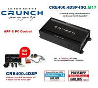 Amplificateur Crunch CRE400.4DSP-ISO.M17 Dsp Plug-and-play compatible avec Mazda