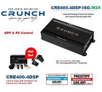 Amplificateur DSP Plug & Play Crunch CRE400.4DSP-ISO.M24 compatible avec Peugeot