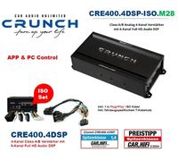 Amplificateur DSP Crunch CRE400.4DSP-ISO.M28 compatible avec Mercedes Sprinte...