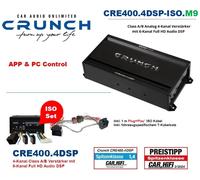 Amplificateur DSP Crunch CRE400.4DSP-ISO.M9 compatible avec Smart ForFour 2004 -