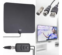 Amplificateur Dvb-T/T2 1080P Antenne Super Plate Usb Full Hd Tv Tv Tv
