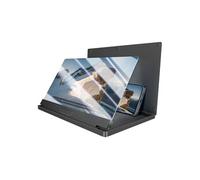 Amplificateur Ecran 12 pouces pour Smartphone avec Lentille HD Noir