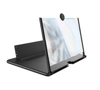 Amplificateur Ecran 3D 12 pouces pour Smartphone Lentille HD Pliable Noir