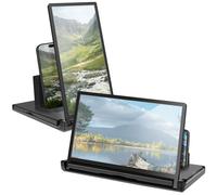 Amplificateur Ecran HD 12'' pour Téléphone Mode Vertical Horizontal Noir