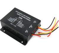 Amplificateur électrique abaisseur 24V sur 12V, haute résistance à l'aluminium, ampoule de puissance, 30A, meilleure protection