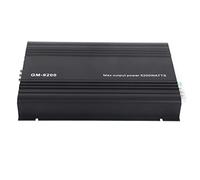 Amplificateur éréo de voiture, 5200W amplificateur de puissance o 4 canaux 12V noir en alliage d'aluminium Auto voiture Hifi éréo ampli syème o de voiture