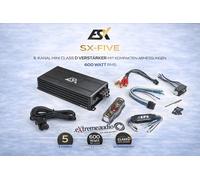ESX SX-FIVE Amplificateur 5 Canaux Car Audio Noir 500 W