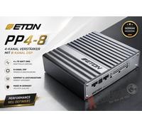 Amplificateur Eton PP4-8 4 canaux avec DSP 8 canaux 4 x 70 watts RMS