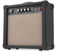 Rocktile Scream 15 Ampli de guitare mini combo - Amplificateur 15 watts, 2 canaux - Portable, entrée AUX pour MP3/CD, égaliseur 3 bandes, prise casque