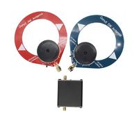 Amplificateur haute impédance petite antenne boucle,donut 1Hz-300MHz antenne à ondes courtes 5V 600mA pour HackRF One pour SDR Walperforated Talkie