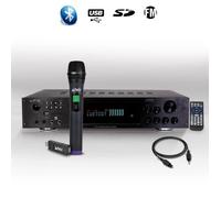 Amplificateur Hi-Fi & Karaoké - LTC ATM8000BT - Bluetooth - Tuner FM - Micro UHF sans fil