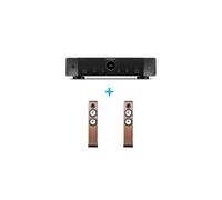 Amplificateur Hi-Fi Marantz Stéréo 70 Noir + une paire d'enceintes colonne Cabasse Jersey MT32/2 Edition spéciale Noyer