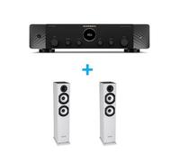 Amplificateur Hi-Fi Marantz Stéréo 70 Noir + une paire d'enceintes colonne Cabasse Jersey MT32/2 Edition spéciale Blanc mat