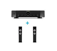Amplificateur Hi-Fi Marantz Stéréo 70 Noir + une paire d'enceintes colonne Cabasse Jersey MT32/2 Noir Ebène