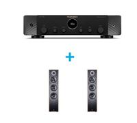 Amplificateur Hi-Fi Marantz Stéréo 70 Noir + une paire d'enceintes colonne Magnat Monitor S70 Noyer