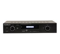 Amplificateur Hi-fi stéréo 2x100W RMS MADISON MAD1400BT avec Bluetooth, lecteurs USB-SD et tuner FM
