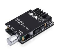 Amplificateur Hi-Fi ZK-502C Bluetooth 5.0 Mini amplificateur audio stéréo 2.0 canaux 50W X 2 Module récepteur amplificateur de puissance avec entrée BT/AUX pour les haut-parleurs, DC 9-24V