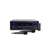 Amplificateur HIFI - Evidence Acoustics EA-5160-BT - STEREO 5.1 KARAOKE 2x50W - 3x20W - Entrée USB SD AUX DVD FM - 2 Micros
